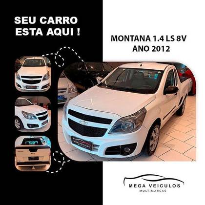 CHEVROLET MONTANA 1.4 MPFI LS CS 8V FLEX 2P MANUAL CHEVROLET MONTANA 1.4 MPFI LS CS 8V FLEX 2P MANUAL